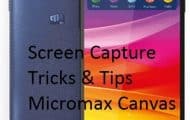 Micromax Canvas Nitro A311 screenshot tips and tricks