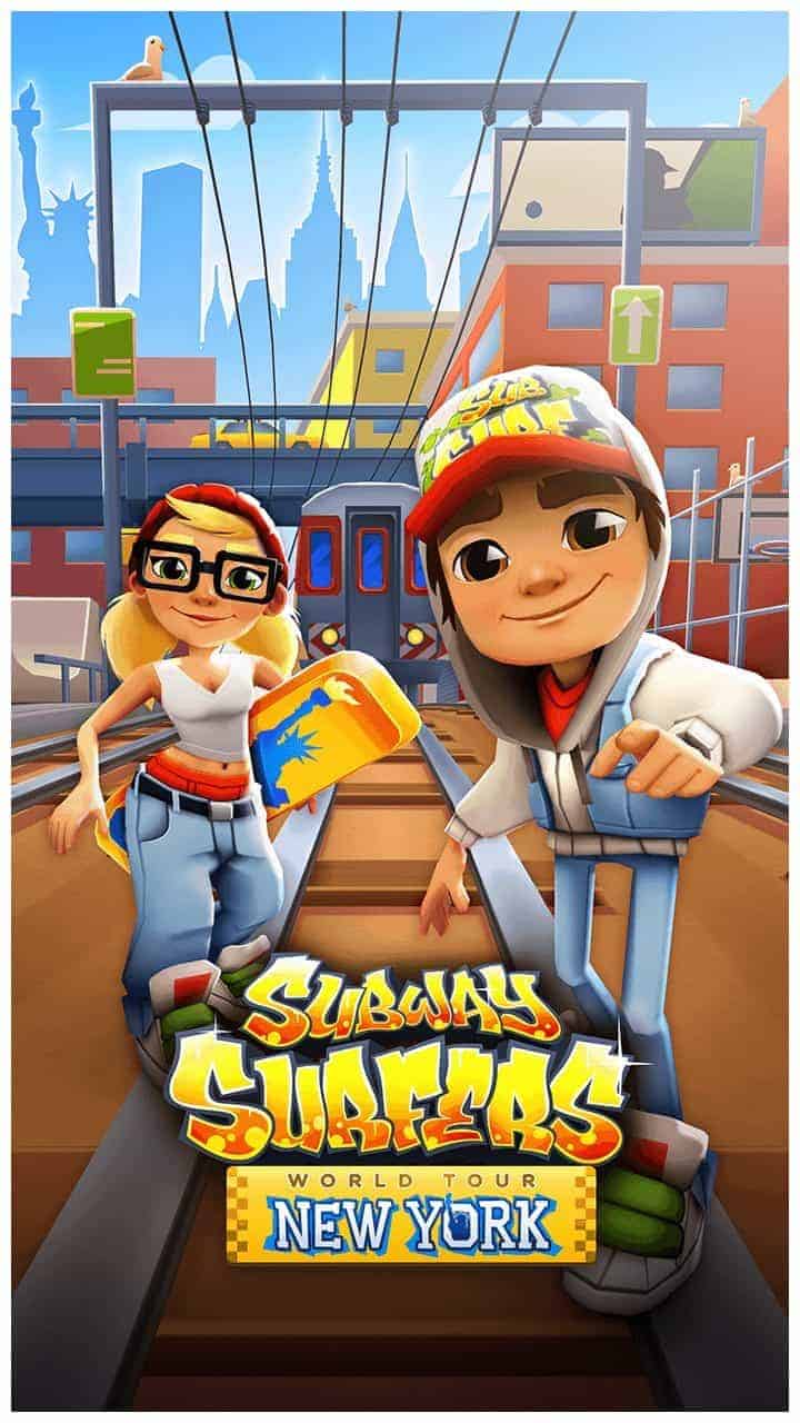 Subway Surfers New York 1 44 0 Mod Apk Unlimited Coins Keys And High Score