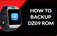 Create Read Back ROM Dump / ROM Backup of DZ09