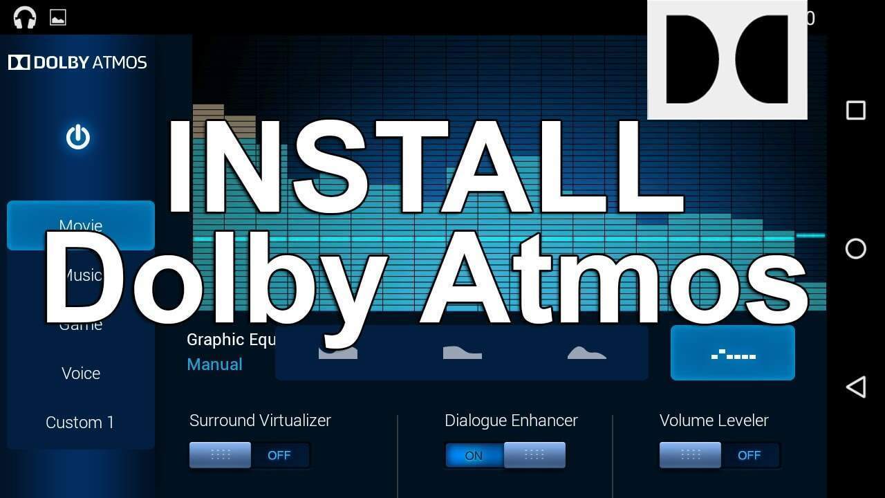 Install Dolby Atmos on Android