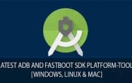 ADB and Fastboot SDK Platform Tools