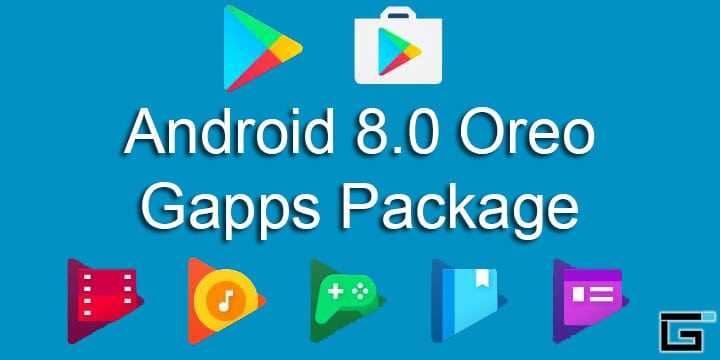 Android 8.0 Oreo Gapps Package