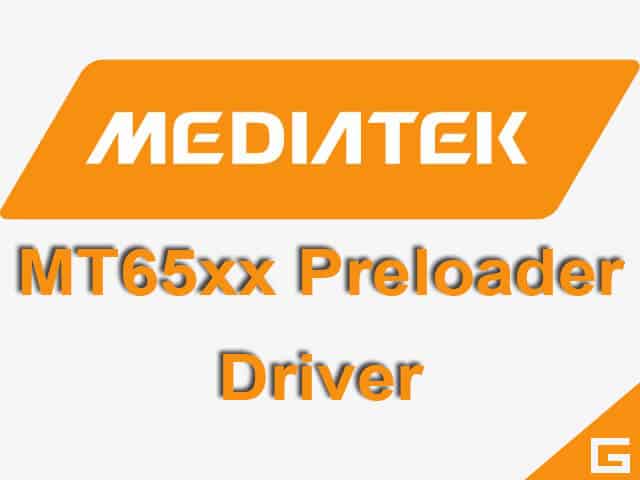 Mt65xx Preloader Driver