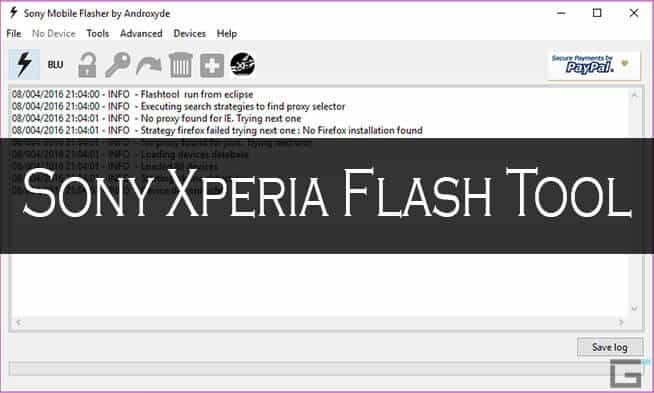 Download Sony Xperia Flash Tool All Versions Flash Xperia Firmware