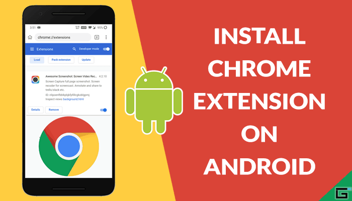 Install Chrome Extension on Android