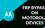 FRP Bypass on Motorola Devices