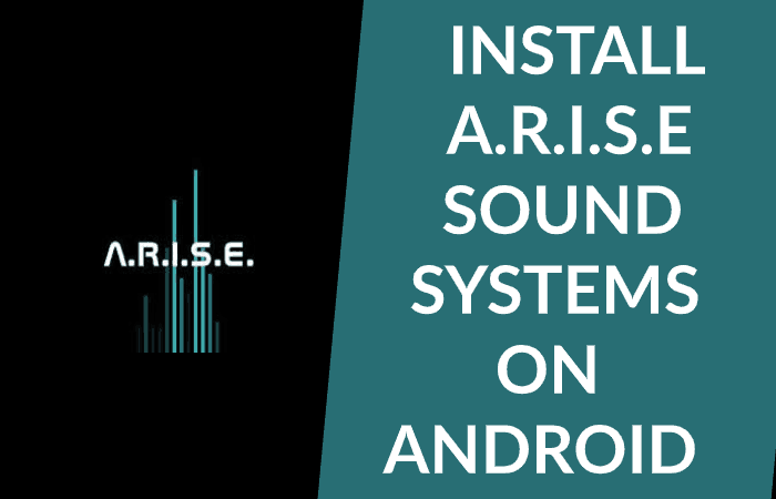 Install ARISE Sound Systems Audio Mod on Android